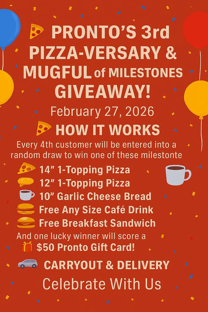 Pronto Pizza & Coffee