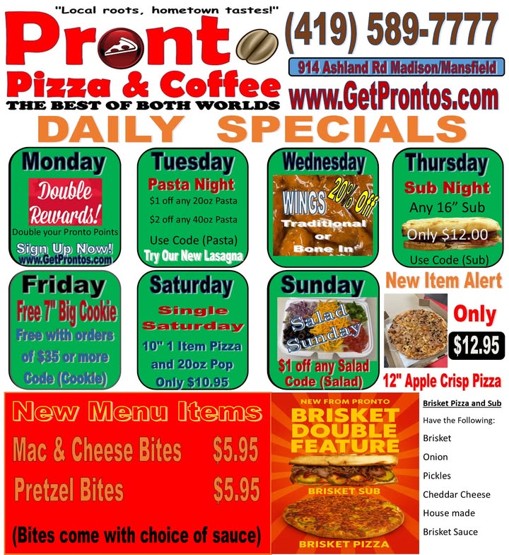 Pronto Pizza & Coffee